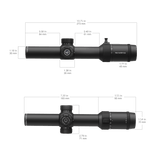 Vector Optics Forester 1-8x24 SFP mira telescópica 