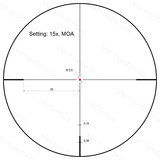 Vector Optics Forester 3-15x50SFP mira telescópica 